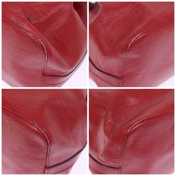 LOUIS VUITTON Epi Petit Noe Shoulder Bag Red - Picture 15 of 15